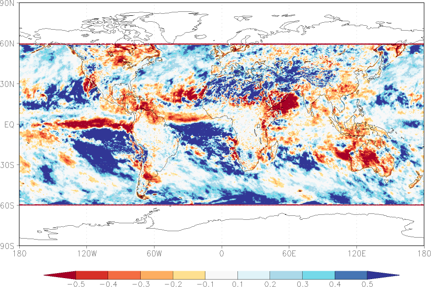 precipitation (satellite) anomaly January-December  relative anomalies  (-1: dry, 0: normal, 2: three times normal)