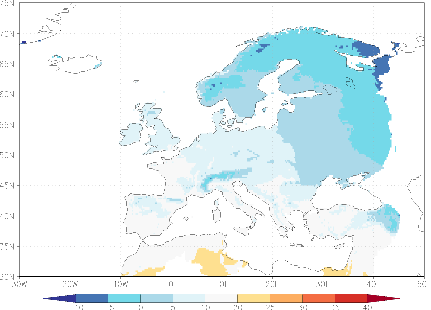maximum temperature February  observed values