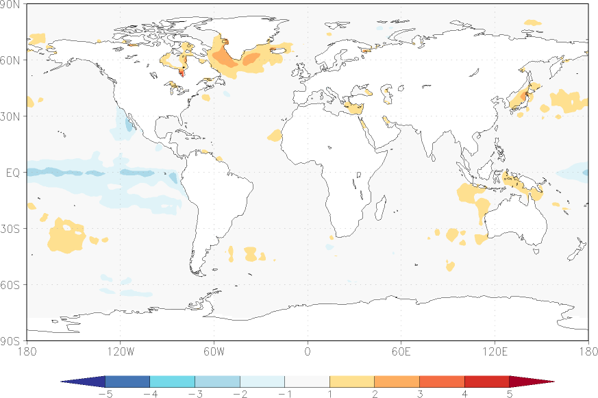 sea surface temperature anomaly autumn (September-November)  w.r.t. 1982-2010