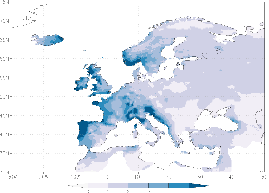 precipitation Winter half year (October-March)  observed values