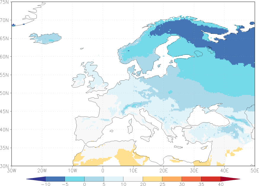 maximum temperature Winter half year (October-March)  observed values