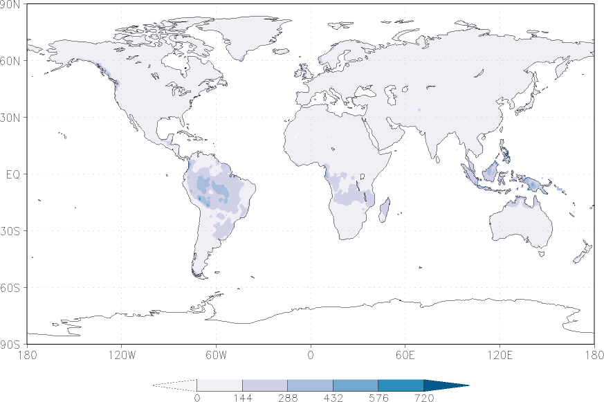 precipitation (rain gauges) Winter half year (October-March)  observed values