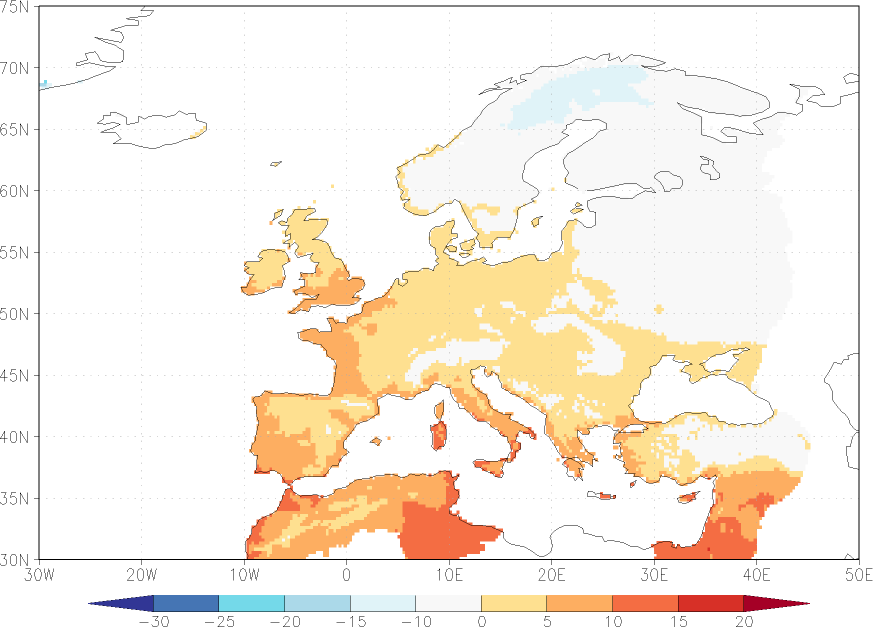 minimum temperature Winter half year (October-March)  observed values
