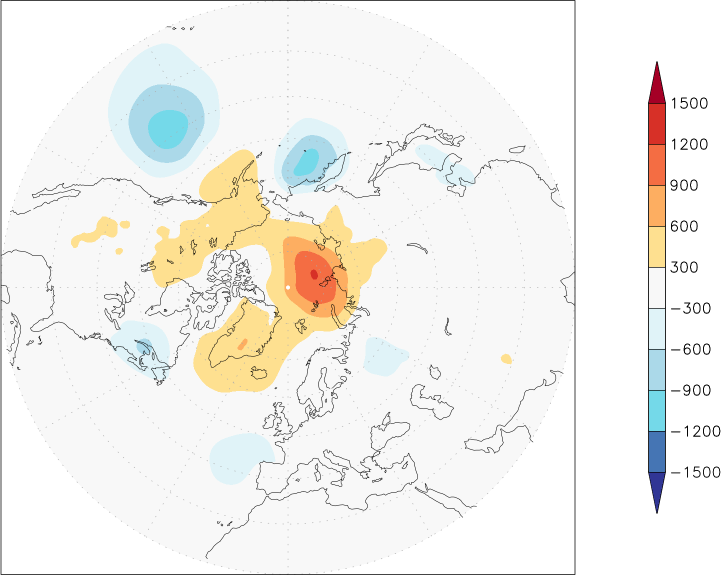 sea-level pressure (northern hemisphere) anomaly May  w.r.t. 1981-2010