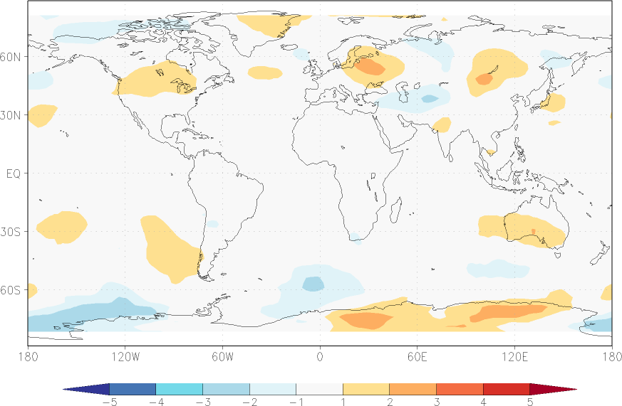 temperature of the lower troposphere anomaly July  w.r.t. 1981-2010