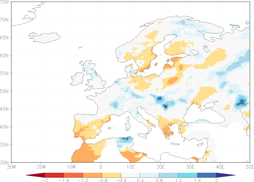 precipitation anomaly April  relative anomalies  (-1: dry, 0: normal, 2: three times normal)