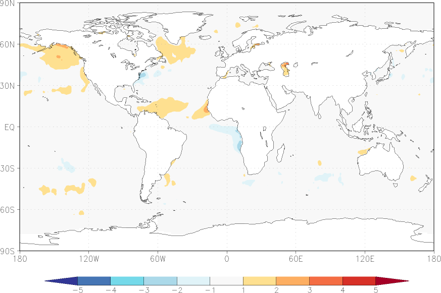 sea surface temperature anomaly May  w.r.t. 1982-2010