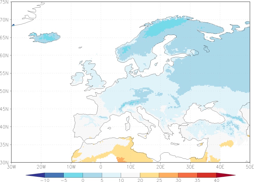maximum temperature November  observed values