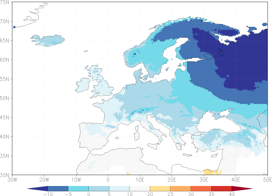 maximum temperature February  observed values