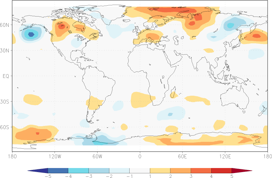 temperature of the lower troposphere anomaly September  w.r.t. 1981-2010