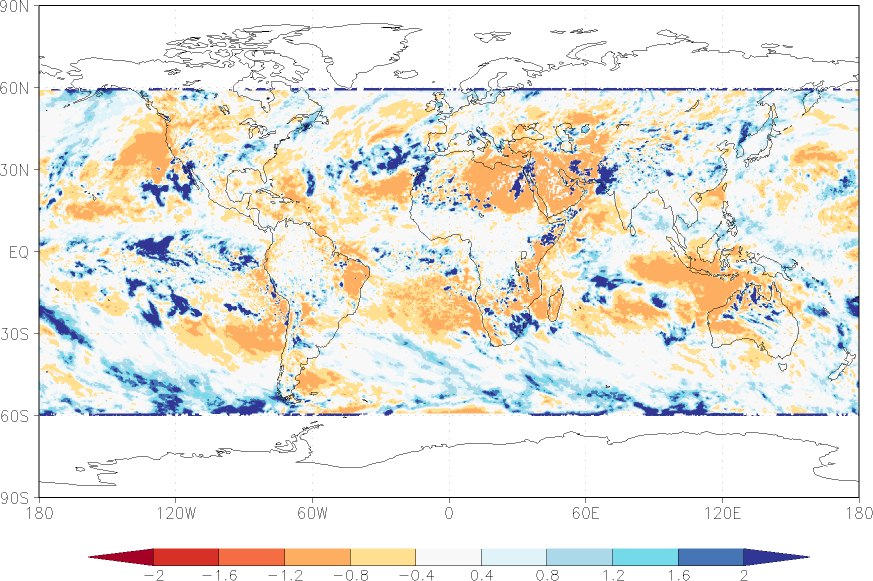 precipitation (satellite) anomaly September  relative anomalies  (-1: dry, 0: normal, 2: three times normal)