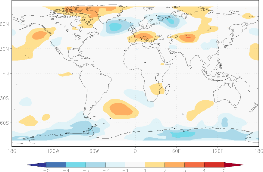 temperature of the lower troposphere anomaly July  w.r.t. 1981-2010