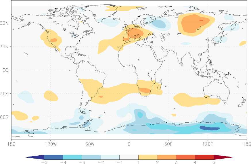 temperature of the lower troposphere anomaly June  w.r.t. 1981-2010