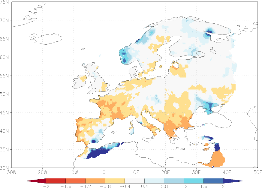 precipitation anomaly September  relative anomalies  (-1: dry, 0: normal, 2: three times normal)