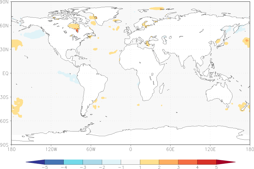 sea surface temperature anomaly autumn (September-November)  w.r.t. 1982-2010