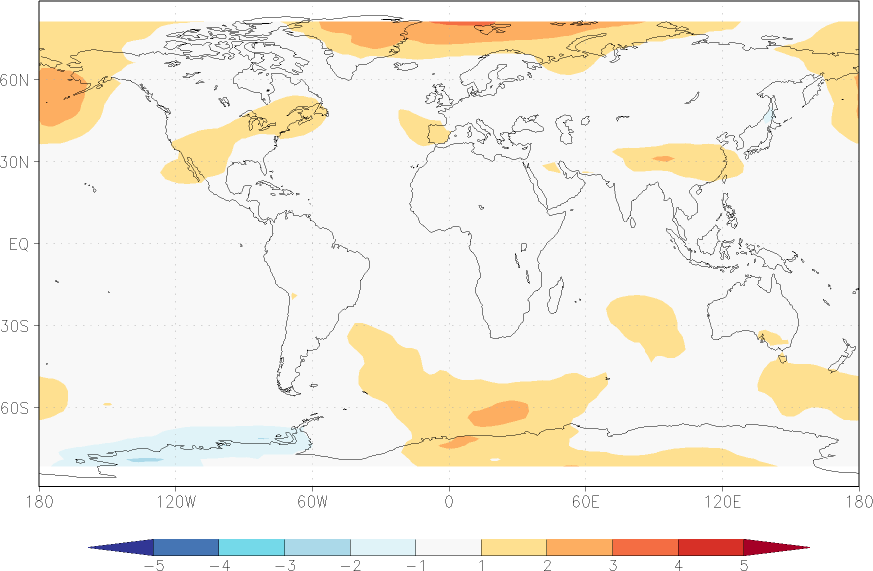 temperature of the lower troposphere anomaly autumn (September-November)  w.r.t. 1981-2010